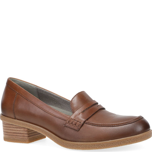 Dansko DANICA Tan Waterproof Burnished Loafers