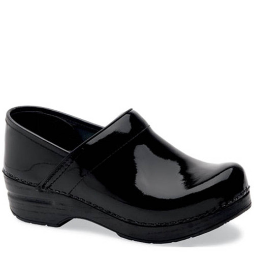 Dansko BLACK PATENT Professional Clogs