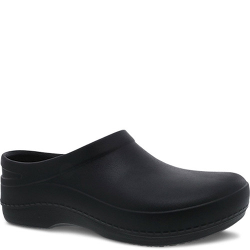 Dansko KACI BLACK MOLDED Slip-Resistant Clogs