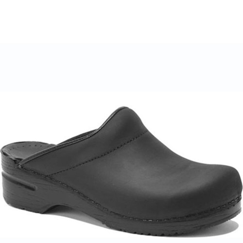 Dansko Men's KARL BLACK OILED Clogs