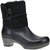 Dansko LILLITH Black Waxy Milled Shearling Boots