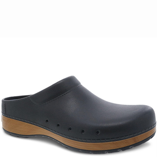 Dansko Men's KANE Black Molded Clogs