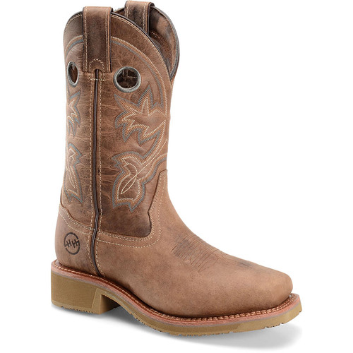 Double-H DH2411 HADDIE Wide Square Composite Toe Western Work Boots
