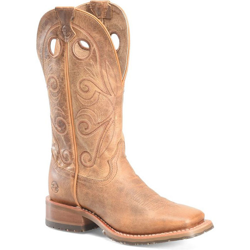 Double-H DH7035 KENNA Wide Square Toe Western Work Boots