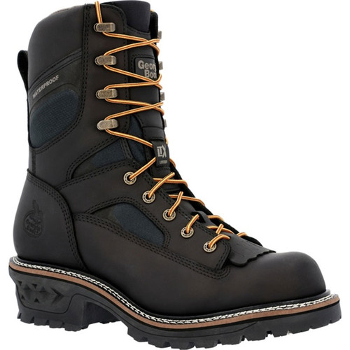  Georgia Boot GB00618 LTX Soft Toe Non-Insulated Black Loggers
