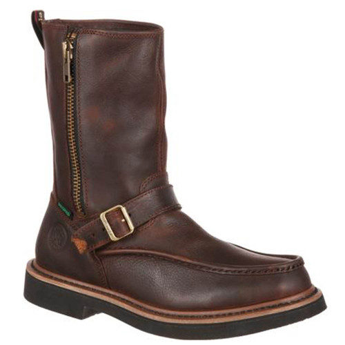 Georgia G4124 SIDE ZIP WATERPROOF WELLINGTON Non-Insulated Work Boots