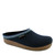 Haflinger ZIG-ZAG Women's Captain's Blue Wool Clogs
