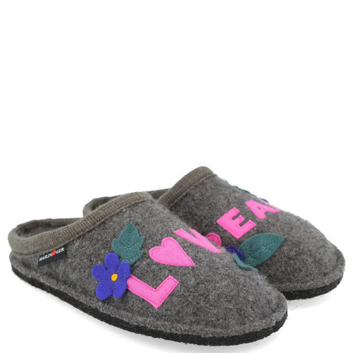 Haflinger 313093-4 LOVE & PEACE Slippers