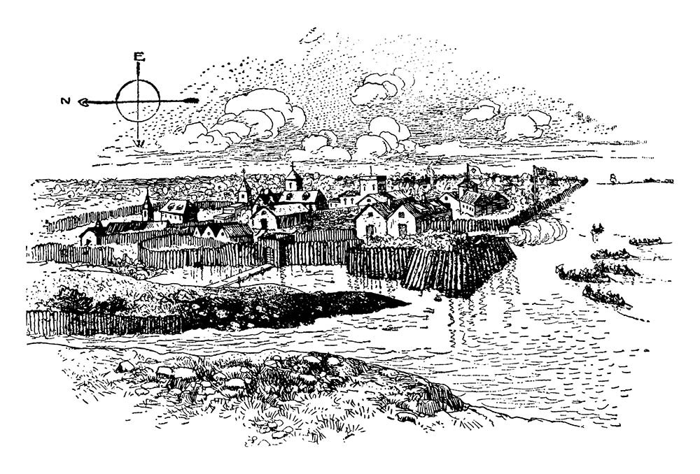 Jamestown was built by pioneer loggers