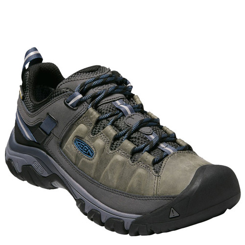 Keen 1017785 TARGHEE III Men's Waterproof Hiking Shoes Steel Gray Captains Blue