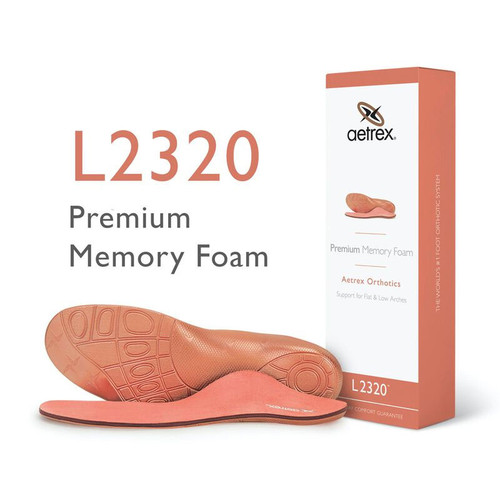 Aetrex L2320W Women's PREMIUM MEMORY FOAM POSTED Orthotics