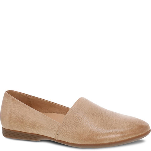 Dansko LARISA Taupe Milled Leather Flats