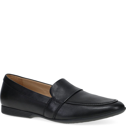 Dansko LINDEN Black Nappa Flats