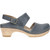 Dansko LUCIA Denim Oiled Pull Up Leather Clogs