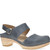 Dansko LUCIA Denim Oiled Pull Up Leather Clogs