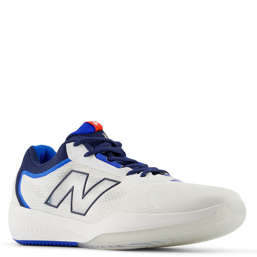 New Balance FUELCELL 996v6 Men's Pickleball Shoes White with Team Navy