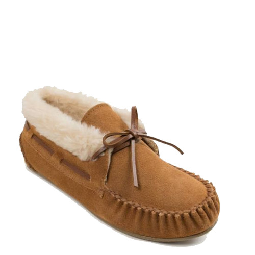 Minnetonka 40031 CHRISSY Cinnamon Bootie Slippers
