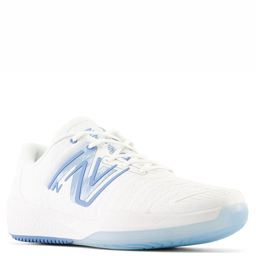 New Balance FUELCELL 996v5 Women's Pickleball Shoes White with Navy Hi-lite 