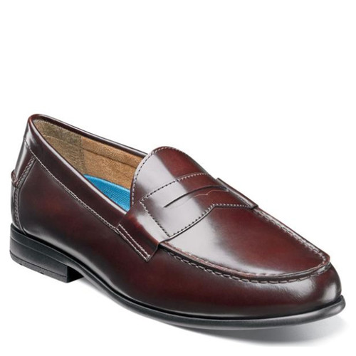 Nunn Bush 84744-601 DREXEL Burgundy Penny Loafers