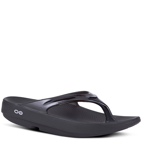 Oofos 1400 Women's OOLALA Recovery Sandals Black