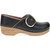 Dansko PEARSON Black Tumbled Clogs Right View