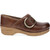 Dansko PEARSON Brown Waxy Milled Leather Clogs Right View