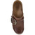 Dansko PEARSON Brown Waxy Milled Leather Clogs Top View