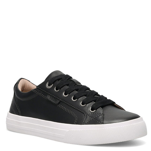 Taos PLIM SOUL LUX Leather Sneakers Black