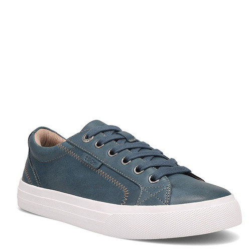 Taos PLIM SOUL LUX Leather Sneakers Petrol Blue