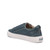 Taos PLIM SOUL LUX Leather Sneakers Petrol Blue Heel View