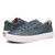 Taos PLIM SOUL LUX Leather Sneakers Petrol Blue Pair View