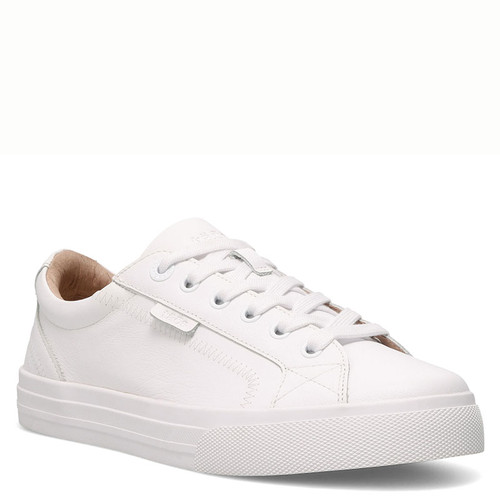 Taos PLIM SOUL LUX Leather Sneakers White