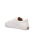 Taos PLIM SOUL LUX Leather Sneakers White Heel View