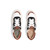 Taos POP SOUL Sneakers Black Brown Multi Top View