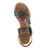 Spring Step Shoes L'ARTISTE SALIRA Sandals Grey Multi  Top View