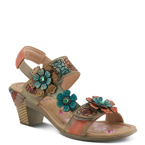Spring Step Shoes L'ARTISTE SALIRA Sandals Grey Multi 