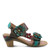 Spring Step Shoes L'ARTISTE SALIRA Sandals Turquoise Multi Right View