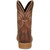 Justin Boots SE4242 DAYWORK 11" Waterproof Soft Square Toe Western Work Boots Back View