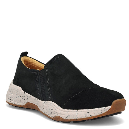 TAOS SUPER STEP IN Slip On Shoes Black Nubuck