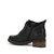 Taos MINI CRAVE Black Fashion Ankle Boots Back View