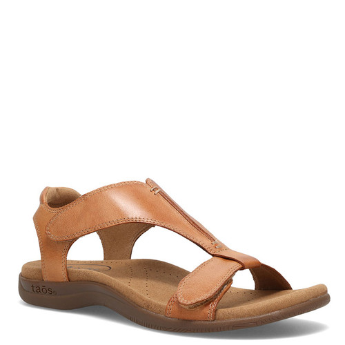 Taos THE SHOW Sandals Caramel Leather 