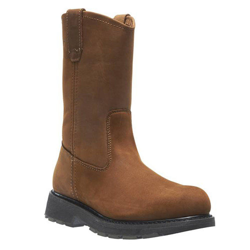 Wolverine W04707 Steel Toe 10" Wellington Non-Insulated Unlined Work Boots
