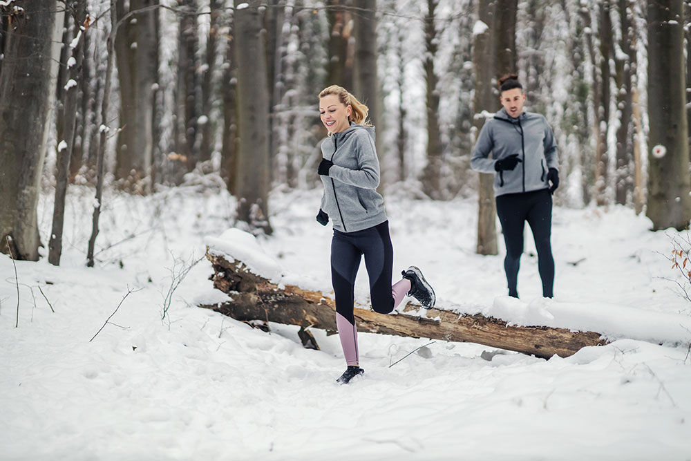Good winter running shoes must have waterproofing and have outsoles with solid traction.