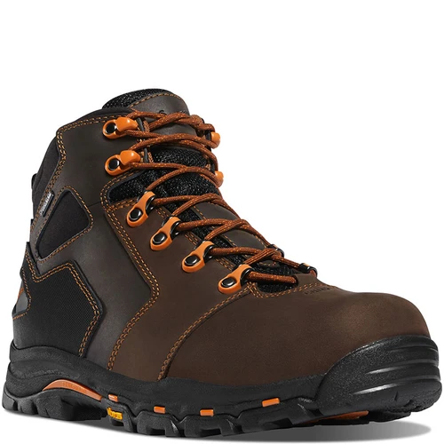 Danner 13858 VICIOUS 4.5" Hikers Brown Orange 