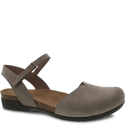 Dansko ROWAN Taupe Nubuck Sandals