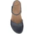Dansko ROWAN Navy Waxy Burnished Mary Janes Top View